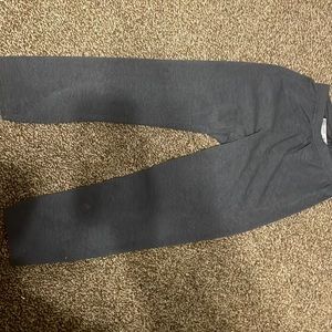 Dark grey old navy cropped leggings size small